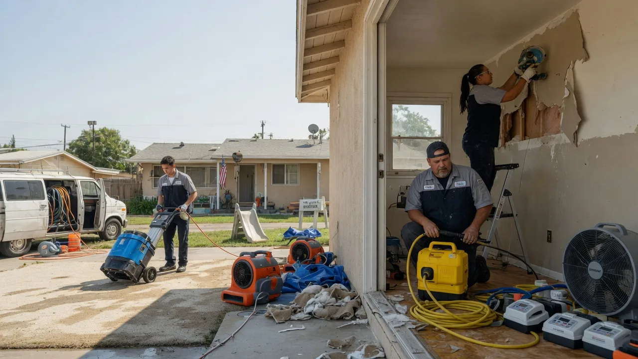 Water Damage Restoration in Colcord, OK near me
